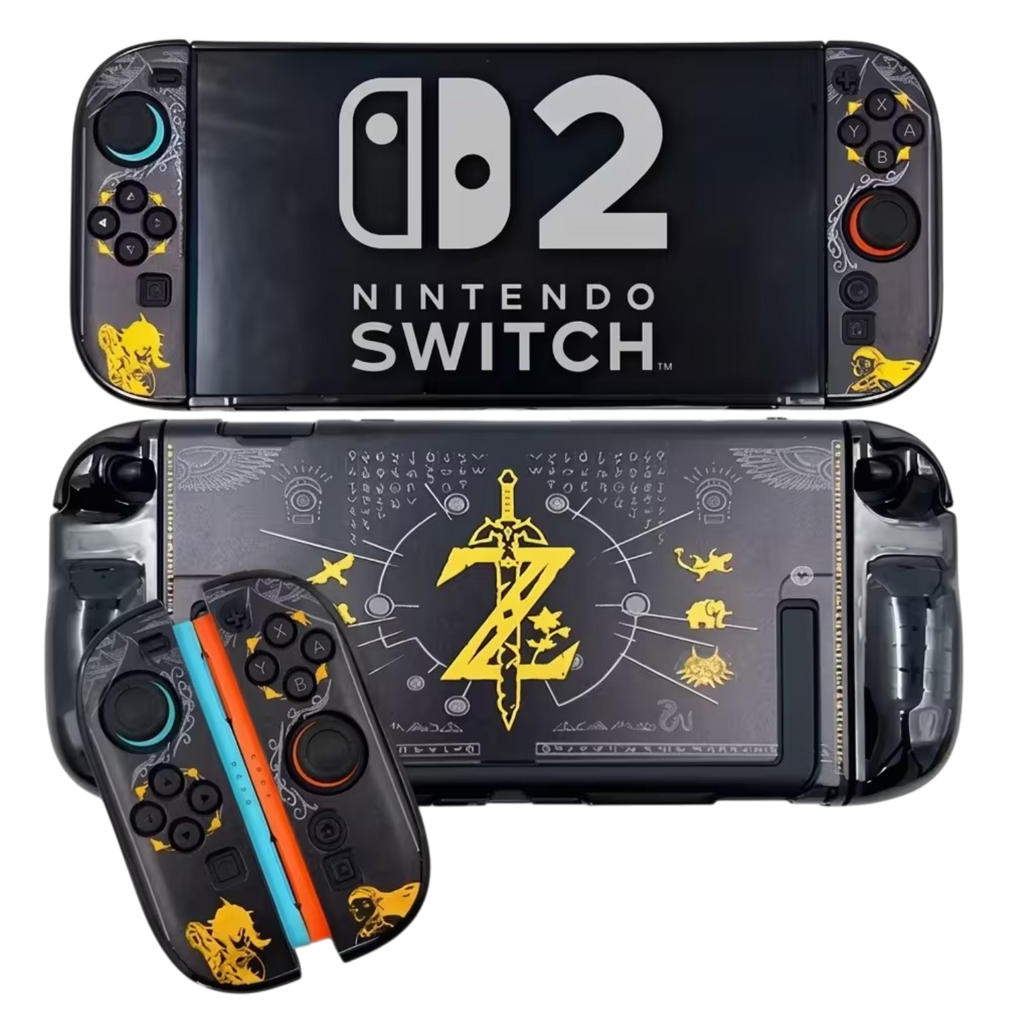 Carcasa Acrílica Nintendo Switch 2 – Diseños Exclusivos | Zelda