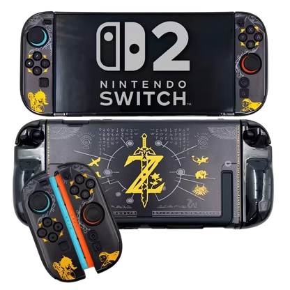 Carcasa Acrílica Nintendo Switch 2 – Diseños Exclusivos | Zelda