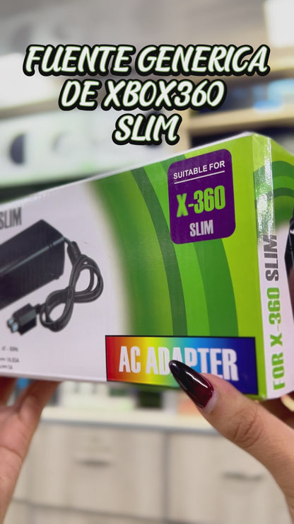 FUENTE DE PODER XBOX 360 SLIM GENÉRICA