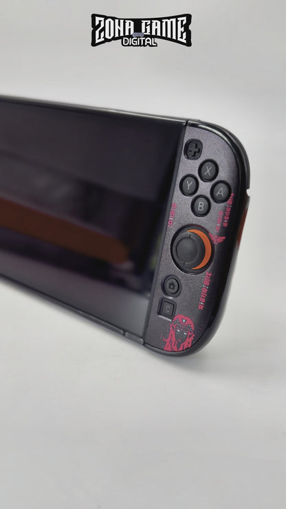 Funda Protectora ZELDA FUCSIA | Nintendo Switch 2 (Diseño Dividido)