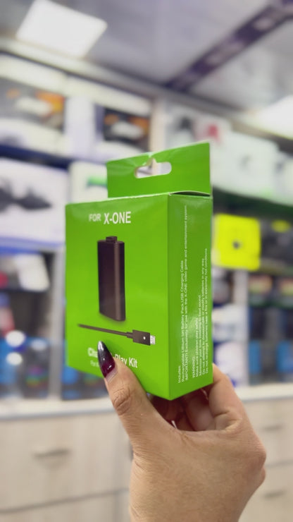 KIT CARGA Y JUEGA GENÉRICO CONTROL XBOX 1,2 Y 3 GENERACION