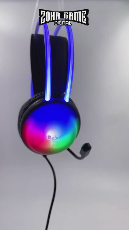 Diadema Gamer ONIKUMA X29 RGB - Audio 50mm Sonido Envolvente