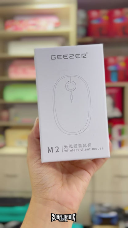 MOUSE INALÁMBRICO SILENCIOSO M2- GEEZER HABANO