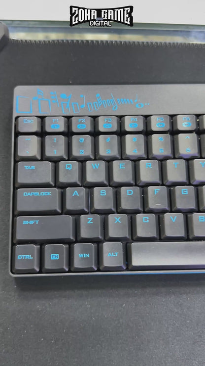 Combo MOFII X210 — Teclado Compacto 79 Teclas + Mouse Inalámbrico 2.4G | Negro