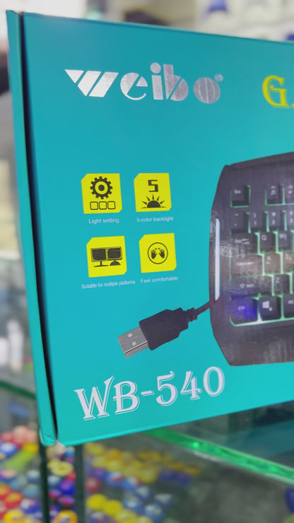 TECLADO GAMER | WEIBO 540