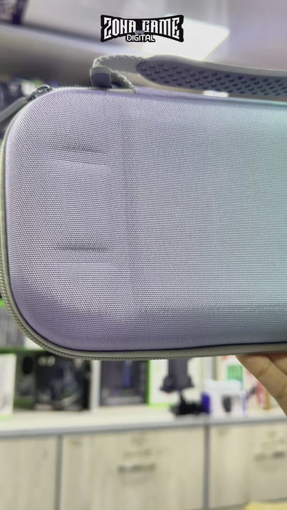 Estuche de Transporte Rígido Bicolor Gradiente Lila-Menta | Nintendo Switch 2