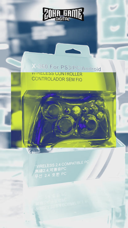 Control Genérico con Cable para Xbox 360 y PC - Vibración Dual USB 1.5m | Ergonómico Windows