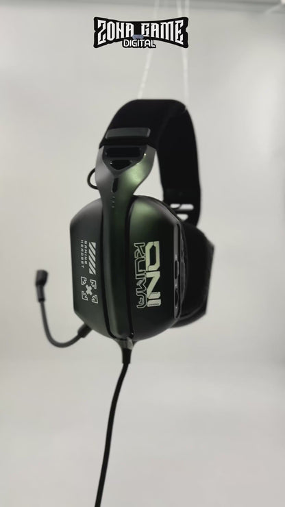 Diadema Gamer ONIKUMA X12 RGB - Audio Alta Fidelidad 40mm Micrófono 360°