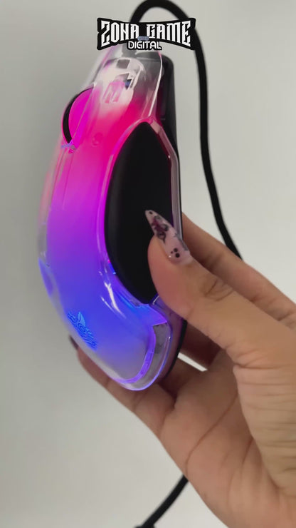 Mouse Gamer ONIKUMA CW925 – 12800 DPI | Sensor Óptico A825 | RGB | 110g