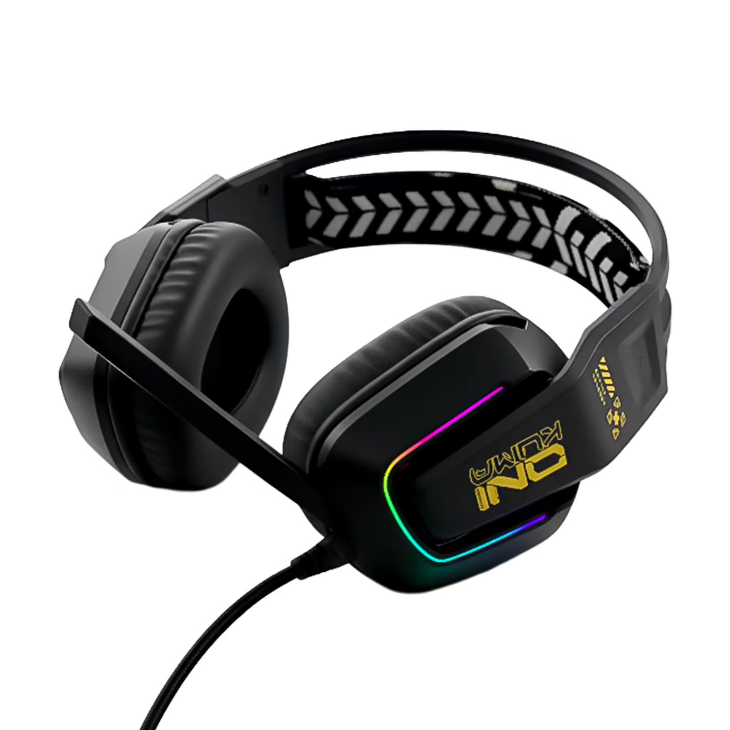 Diadema Gamer ONIKUMA X13 RGB - Audio Precisión Superior 50mm Doble Banda Elástica