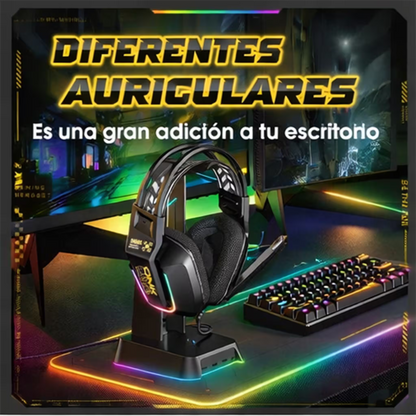 Diadema Gamer ONIKUMA X13 RGB - Audio Precisión Superior 50mm Doble Banda Elástica